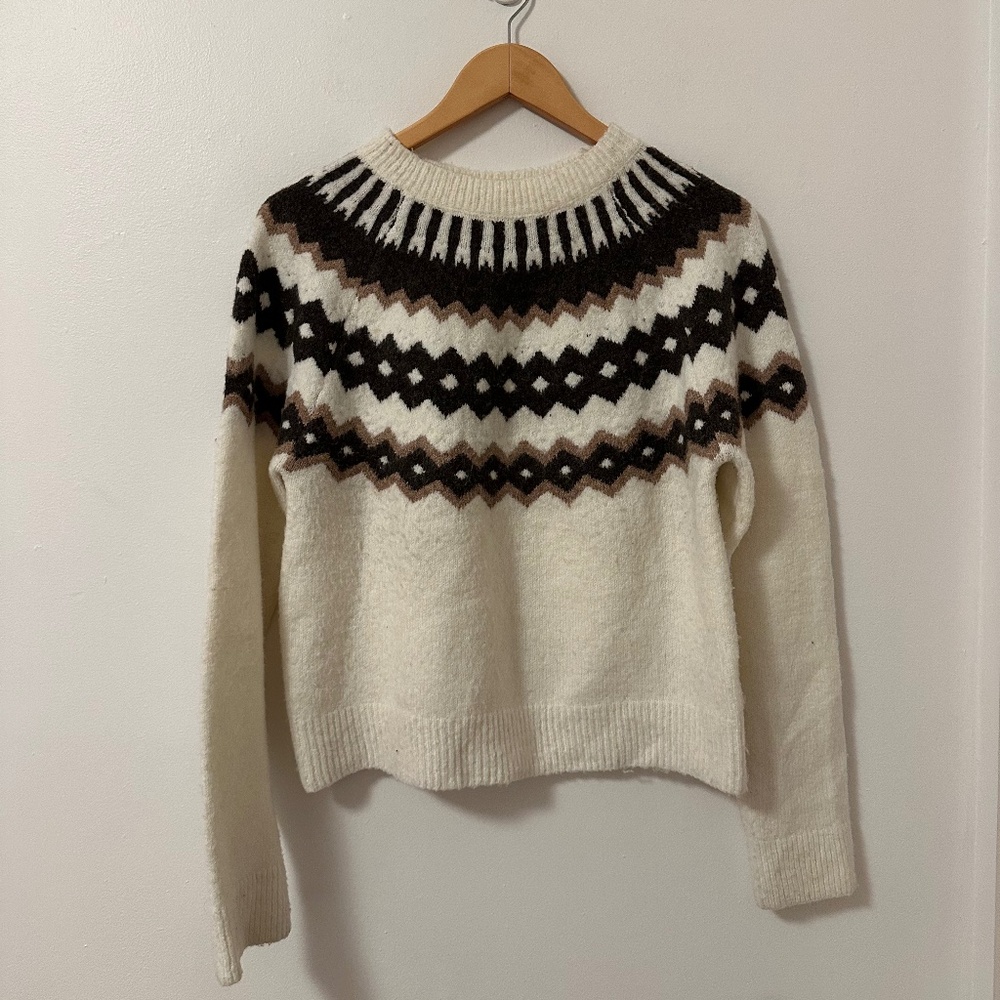 Pinch Easy Angles Retro Geometric Sweater | Size Small - Picture 4 of 11
